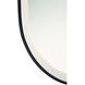 Sara 36 X 24 inch Black Mirror
